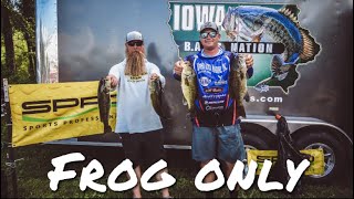 Spro Frog Only Tournament On The Mississippi River [upl. by Oinotnaesoj354]