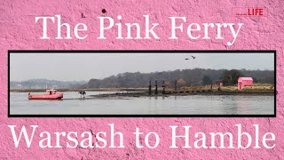 Fareham Life The Pink Ferry Warsash to Hamble [upl. by Attalanta]