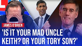 Who is actually still voting for the Tories  James OBrien on LBC [upl. by Ainival]