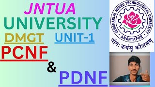 PCNFampPDNF DMGTUNIT1JNTUA [upl. by Linders]