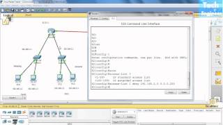 Block Network via Standard ACL Access Control List in Routers [upl. by Cohdwell754]