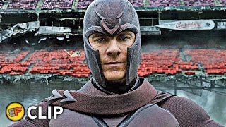 Magneto Drops Stadium Scene  XMen Days of Future Past 2014 Movie Clip HD 4K [upl. by Rafat]