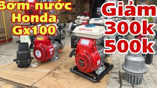 🔴 máy bơm nước Honda gx100 xã kho hàng tồn số lượng 7 máy thôi giá rẻ hơn thị trường rất nhiều [upl. by Pevzner787]