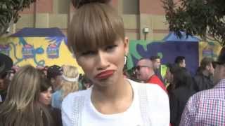 Zendaya interview Ill take a slime for Beyonce at the Kids Choice Awards [upl. by Dagna]