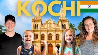 Exploring Kochi With Kids  India Travel Vlog [upl. by Seaton]