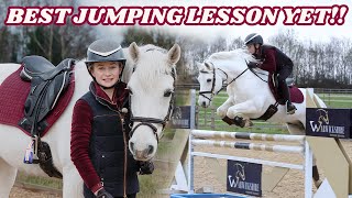 BEST JUMPING LESSON YET JOIN MY JUMPING TRAINING [upl. by Medovich]