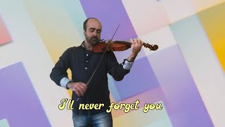 Never Forget You  Noisettes  Violin Cover [upl. by Lanrev]