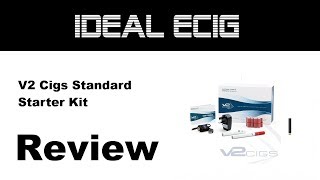 V2 Cigs Standard Starter Kit Review [upl. by Stanwin948]