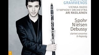 Dionysis Grammenos Debussy Spohr Nielsen  Debut recording [upl. by Elboa421]