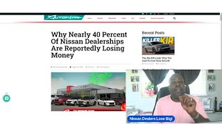 Nissan Profits Plummet 99 in 2024 Q1  Car Dealership Impact [upl. by Euqinobe703]