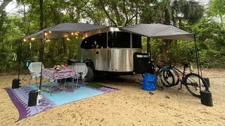 Dual MoonShade Setup on Airstream Basecamp [upl. by Guzel]