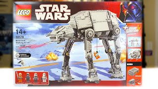 LEGO Star Wars 10178 Motorized ATAT Review 2007 [upl. by Eblehs]