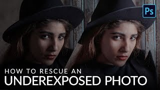 How to Fix an Underexposed Photo in Photoshop [upl. by Idnem578]