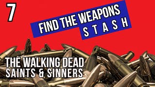 Saints and Sinners VR The Walking Dead FINDING A WEAPONS STASH [upl. by Ikim11]