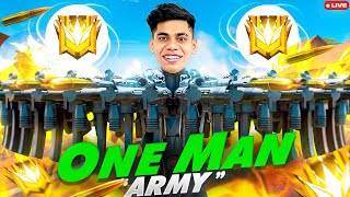 🔴Live Top 1 AWM King is Back👽Full Josh😤Serious Grandmaster Pushing😡Garena Free Fire [upl. by Ahsiekar]