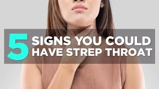 5 Signs You Could Have Strep Throat  Health [upl. by Letsou]