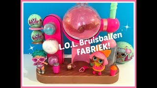 Zelf BRUISBALLEN maken met de Fizz Factory Bruisfabriek van LOL Surprise [upl. by Fujio]