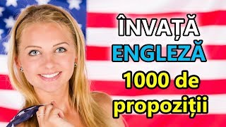 🇷🇴 🇺🇸 1000 Propoziții în Engleză în 20 Zile  Ziua 1 [upl. by Hawley516]