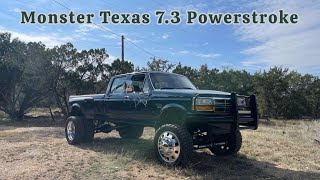 OBS 73 Powerstroke F350 Lifted Dually [upl. by Eimilb]