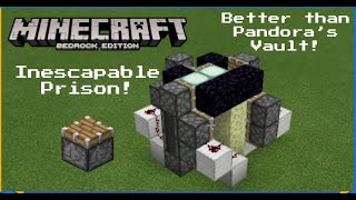 Better than Pandoras Vault Inescapable Prison in Minecraft Bedrock [upl. by Aurelia]