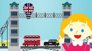 【London Bridge is falling down】ロンドン橋落ちた♪ ロンドンばしの歌♪ london bridge♪ Nursery Rhymes♪ 英語のうた♪ [upl. by Anesusa]