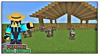 Minecraft NOVO GADO DA FAZENDA GREN STONE  MineGame MCPE [upl. by Layap453]