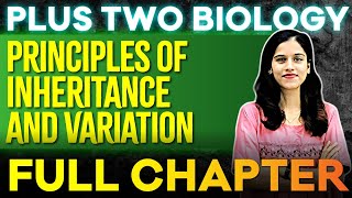 Plus Two Biology  Chapter 4  Principles Of Inheritance  Oneshot  Exam Winner [upl. by Nyla]