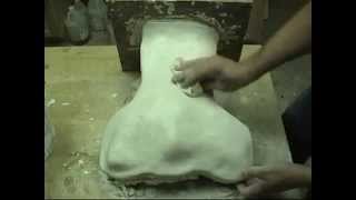 Moldmaking and casting Plaster Mother Mold Tutorial [upl. by Leunamme]