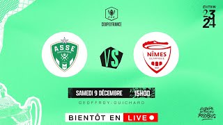 Coupe de France  ASSE  Nîmes en live [upl. by Tamer]