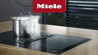 So installieren Sie Ihr Miele Induktionskochfeld mit integriertem Wrasenabzug  Miele [upl. by Yauq444]