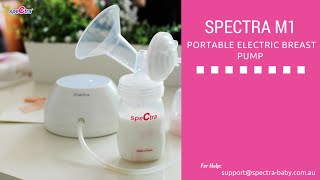 Spectra M1 Portable Electric Breast Pump [upl. by Leelahk]