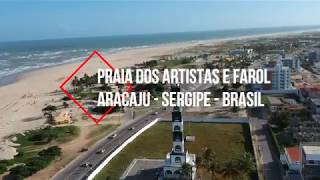 Praia dos Artistas e Farol  Aracaju  Sergipe  Brasil [upl. by Anetta]