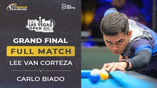 FULL MATCH  Lee Van Corteza vs Carlo Biado  Las Vegas Open Men 2024  CHUNG KẾT [upl. by Mcmahon324]