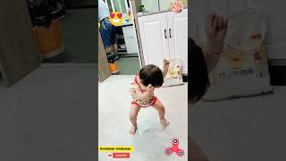 dum dum dum dika dika 🤣😎😎  cutebaby cute shortsfeed [upl. by Pimbley]