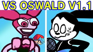 FNF Oswald Vs Mickey Mouse Sings Rabbits Luck Mickey Mouse Vs Oswald but Oswald NOT THAT OLD [upl. by Hanavas627]