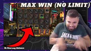 😱Ο KEEFINAS ΚΑΝΕΙ ΤΡΕΛΟ MAX WIN ΣΤΗΝ NO LIMIT CITY [upl. by Sianna]