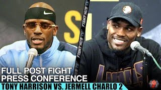 JERMELL CHARLO FULL POST FIGHT PRESS CONFERENCE VS TONY HARRISON 2 [upl. by Hindorff]