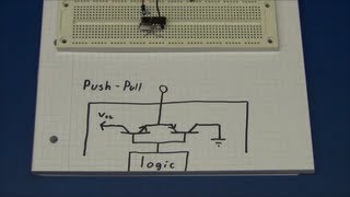 CMOS  TTL Logic Output Stages  EcProjects [upl. by Adnoel]