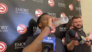 Atlanta Hawks’ Onyeka Okongwu Oct 22 Media Availability [upl. by Knudson838]