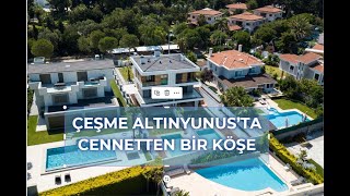 SATILIK  İZMİR  ÇEŞME  ALTINYUNUS  Boyalıkta Eşsiz bir Konum ve Mimaride Satılık 42 Villa [upl. by Lustig754]