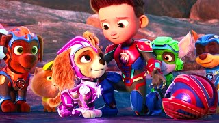 Paw Patrol 2 The Mighty Movie Full Ending Scenes Meteor Fight 🌀 4K [upl. by Polad]