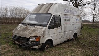 Starting 1988 Ford Transit After 14 Years  Test Drive [upl. by Enaid735]