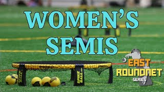 Womens Semifinals  Pro Roundnet  East Roundnet Series Championship Micd Up Condensed [upl. by Ofilia89]