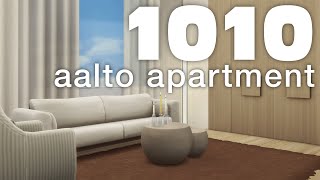 1010 alto apartment  the sims 4  speedbuild [upl. by Rosalyn]