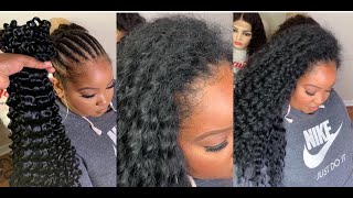 VERY DETAILED Straight Crochet Braids Tutorial ft Italian Perm Yaki Hair [upl. by Florida]