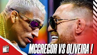 CONOR MCGREGOR VS CHARLES OLIVEIRA 🇮🇪🇧🇷 LE NOTORIOUS EST COMPLÈTEMENT FOU 😱 [upl. by Carney]