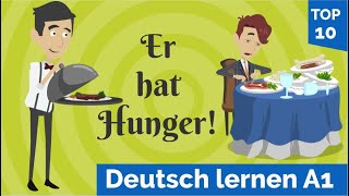 Deutsch lernen mit Dialogen  Lektion 17  Wortschatz im Restaurant sich beschweren  Aussprache [upl. by Tiny]