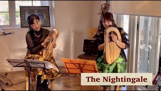 「The Nightingale」 Deborah Henson Conant by Lyre ナイチンゲール ライアー演奏 [upl. by Missie]