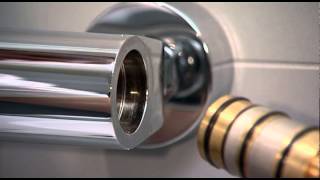 Exposed shower valve  Thermostatic cartridge maintenance replacement and calibration [upl. by Aiduan]