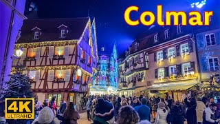 Colmar France🇫🇷  Colmar Walking Tour 2024 4K  The most Beautiful City  A Walk In Paris [upl. by Fransis]